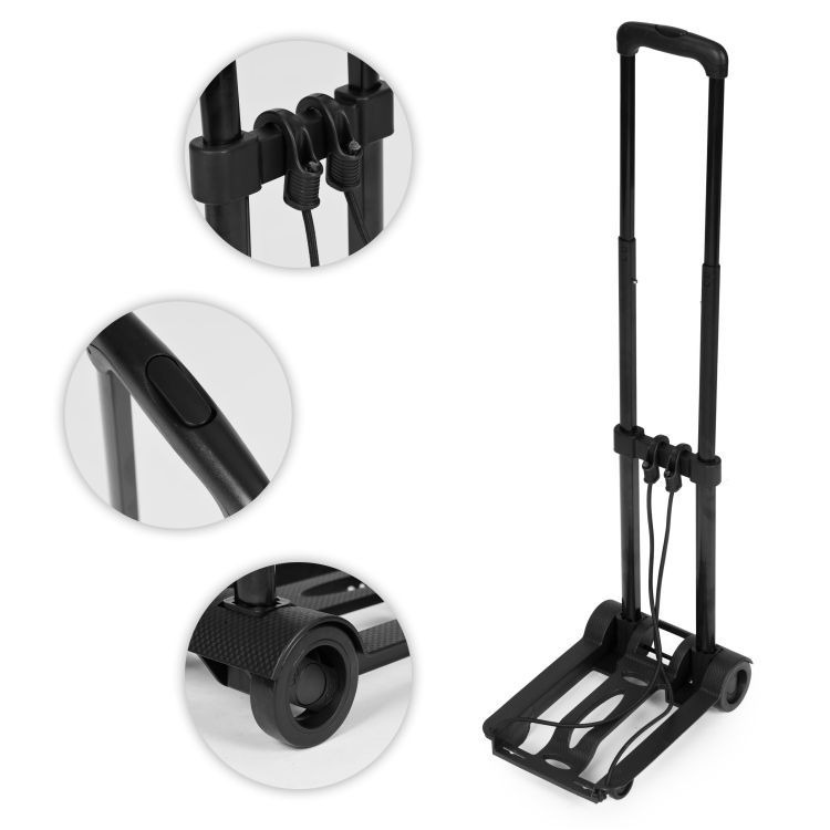 Cărucior Pliabil pentru Transport 30 kg - MAXY