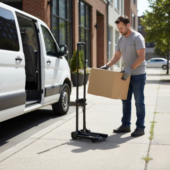 Cărucior Pliabil pentru Transport 30 kg - MAXY