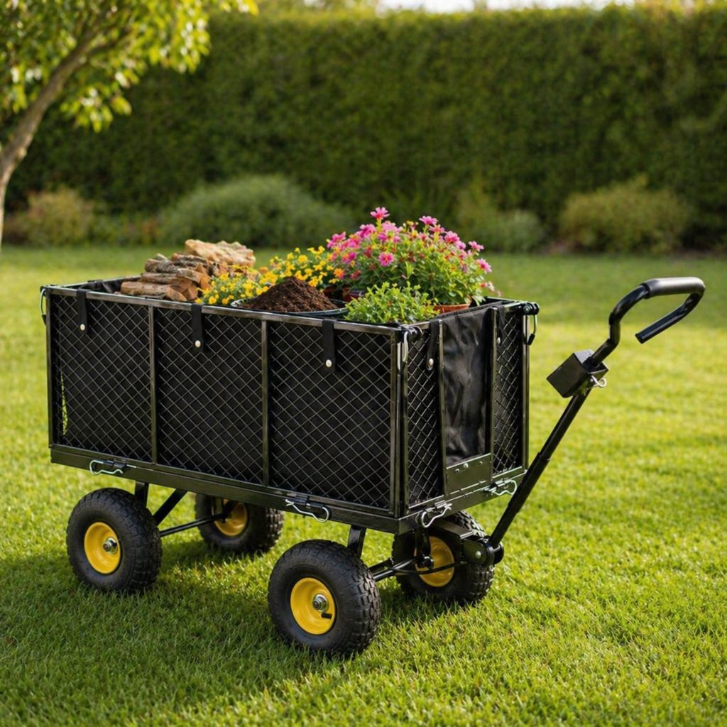 Cărucior de Grădină Multifuncțional 300kg - MAXY