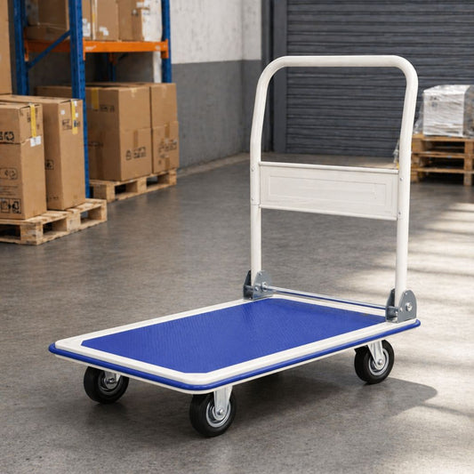 Carucior Platforma Transport Marfa 300 kg – 91,5 x 61,5 x 86 cm - MAXY