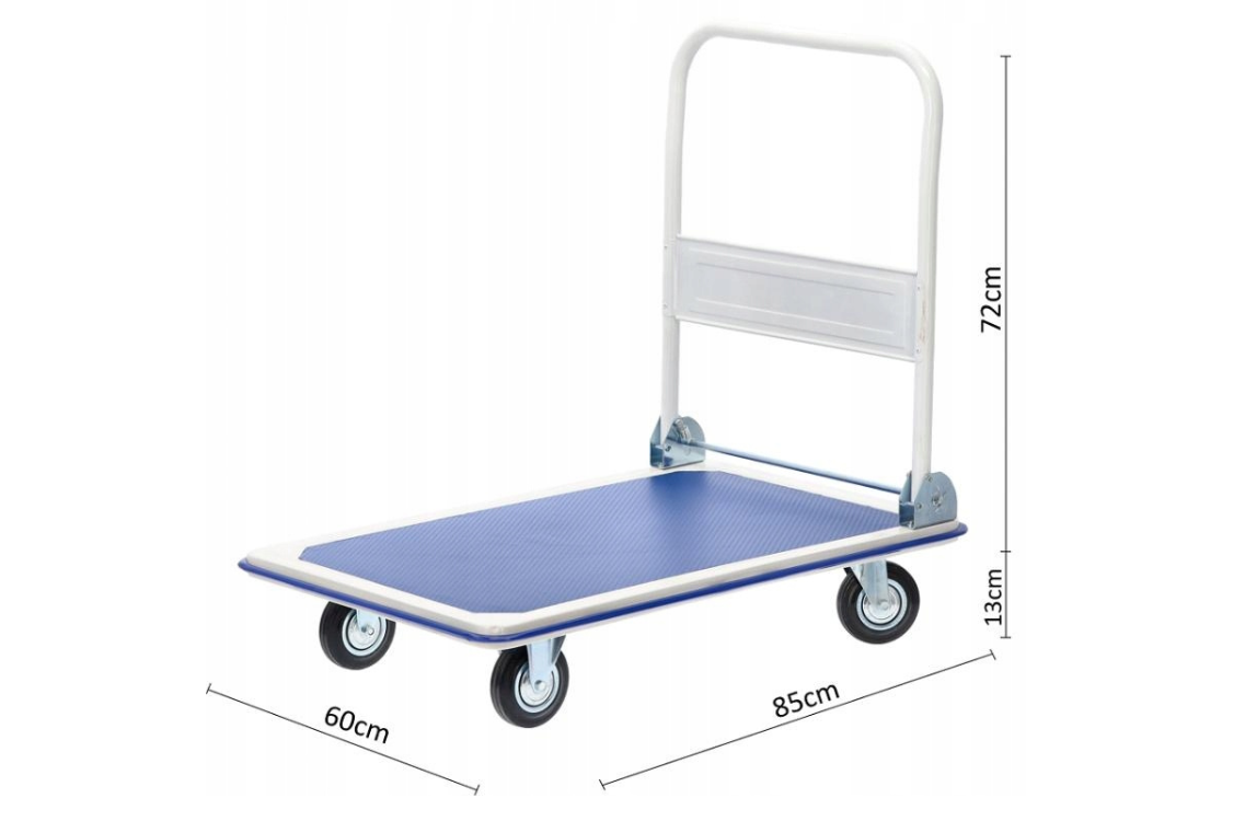 Carucior Platforma Transport Marfa 300 kg – 91,5 x 61,5 x 86 cm - MAXY