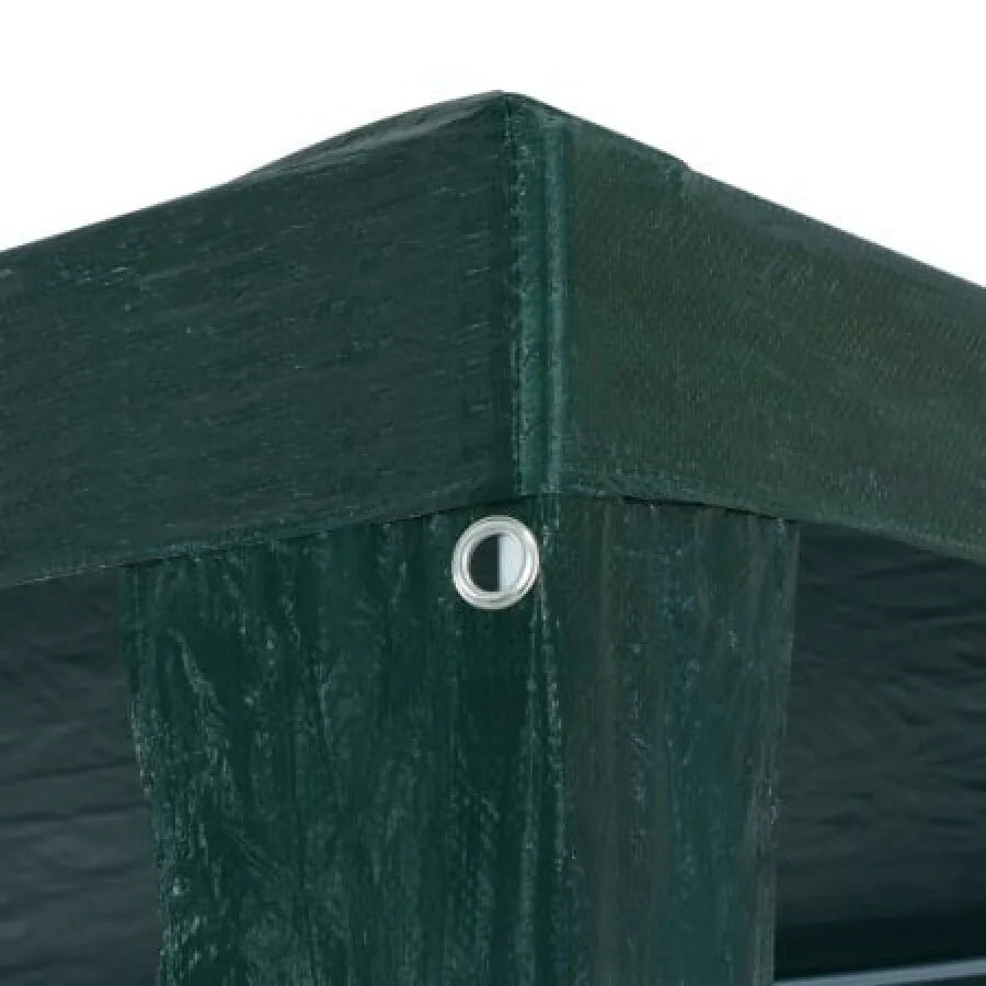 Copertină pentru Pavilion de Grădină 3x6 m, Verde, Material Impermeabil