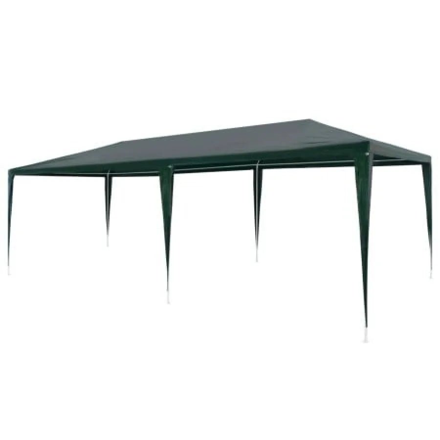 Copertină pentru Pavilion de Grădină 3x6 m, Verde, Material Impermeabil
