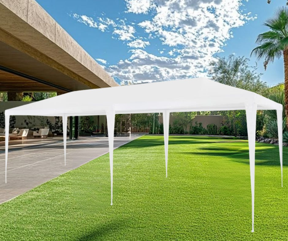 Pavilion de Grădină 3 x 6 m Alb