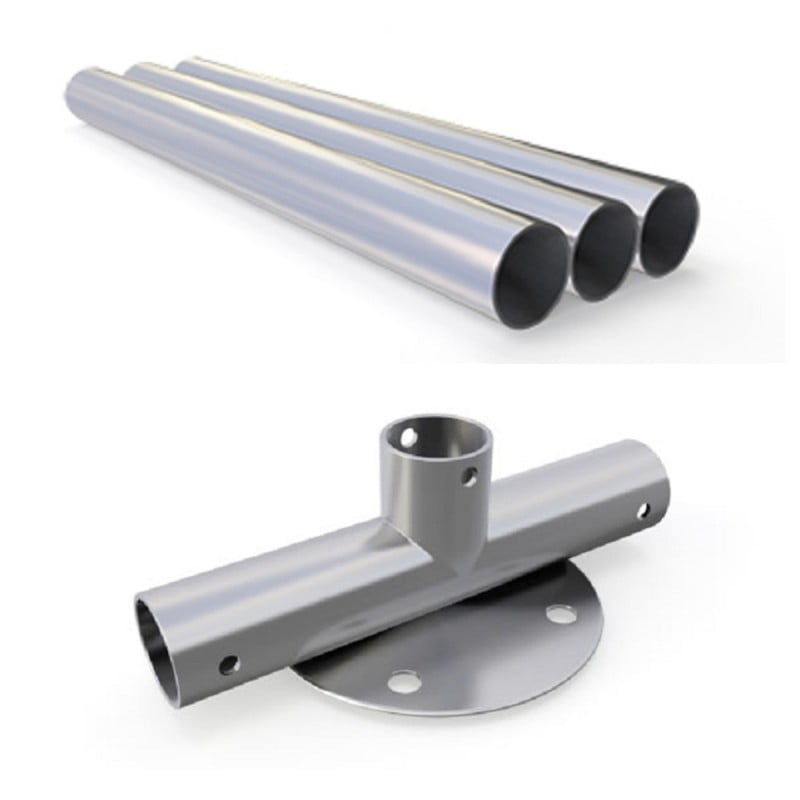 Cort Industrial Tip Hală 6x12 m Alb - MAXY