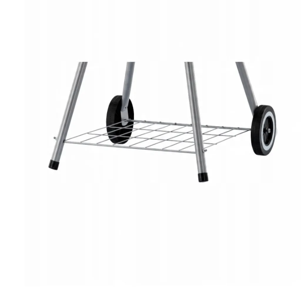 Grătar de Grădină pe Cărbuni cu Capac și Termometru, Diametru 57 cm - MAXY