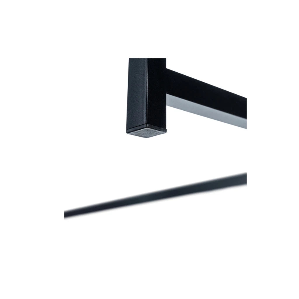 Birou Pliabil din Lemn Negru RUHHY 80x75x40 cm