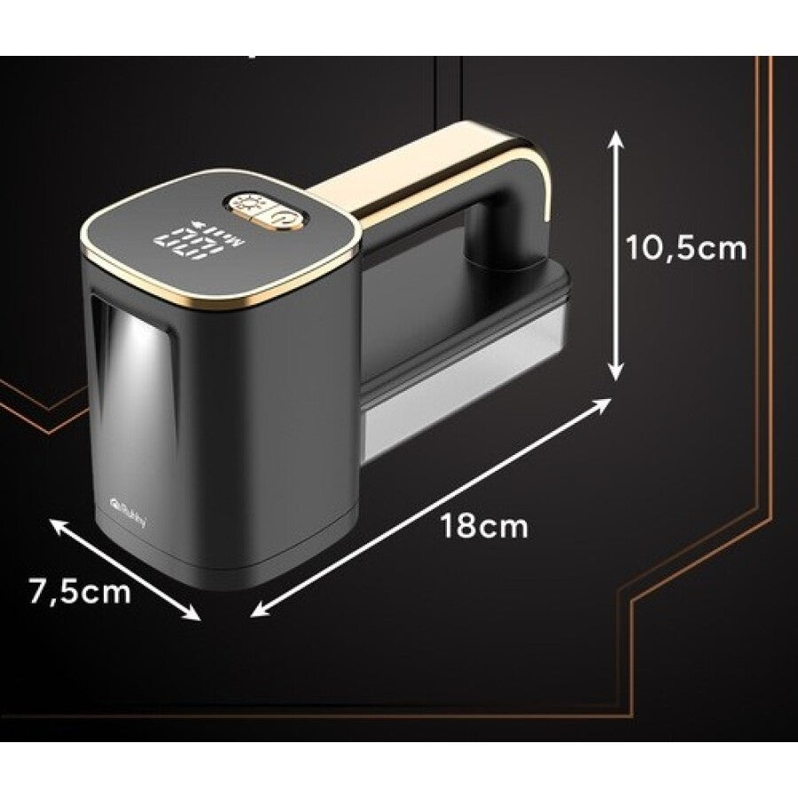 Aparat Scame, Electric, Negru, cu 3 Trepte de Viteză, Afișaj LCD și Iluminare LED