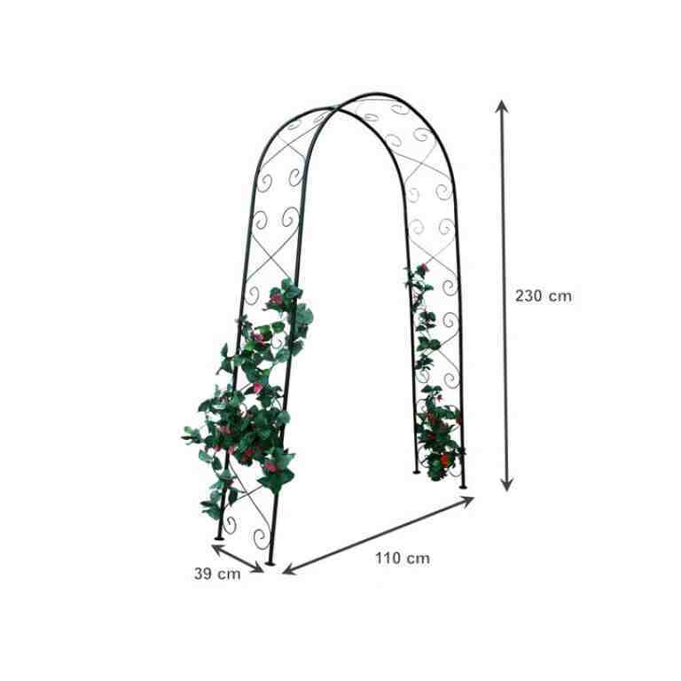 Arcada Flori, Pergola De Gradina, 110x39x230 cm - MAXY