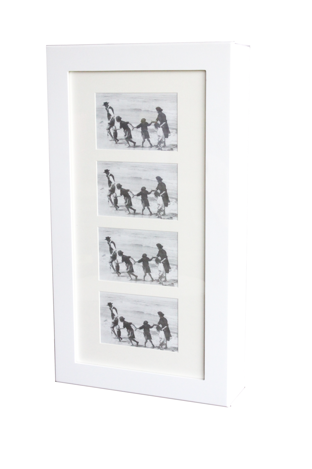 Dulap de Perete pentru Bijuterii cu Oglindă, Alb, 31 x 9,5 x 56 cm - MAXY