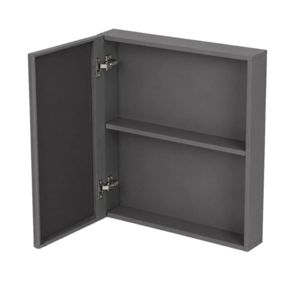 Mobilier De Baie Suspendat Cu Chiuvetă și Oglindă , Culoare Gri