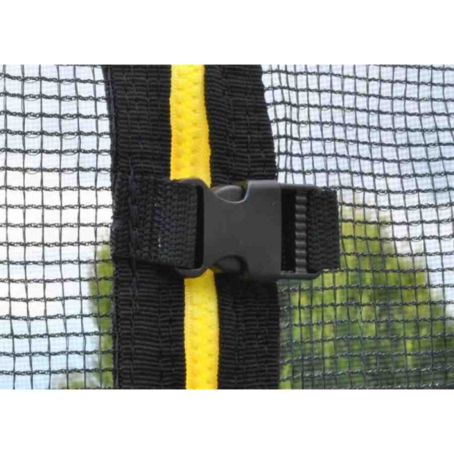 Plasă de Siguranță pentru Trambulină 252 cm cu Plasă Exterioară