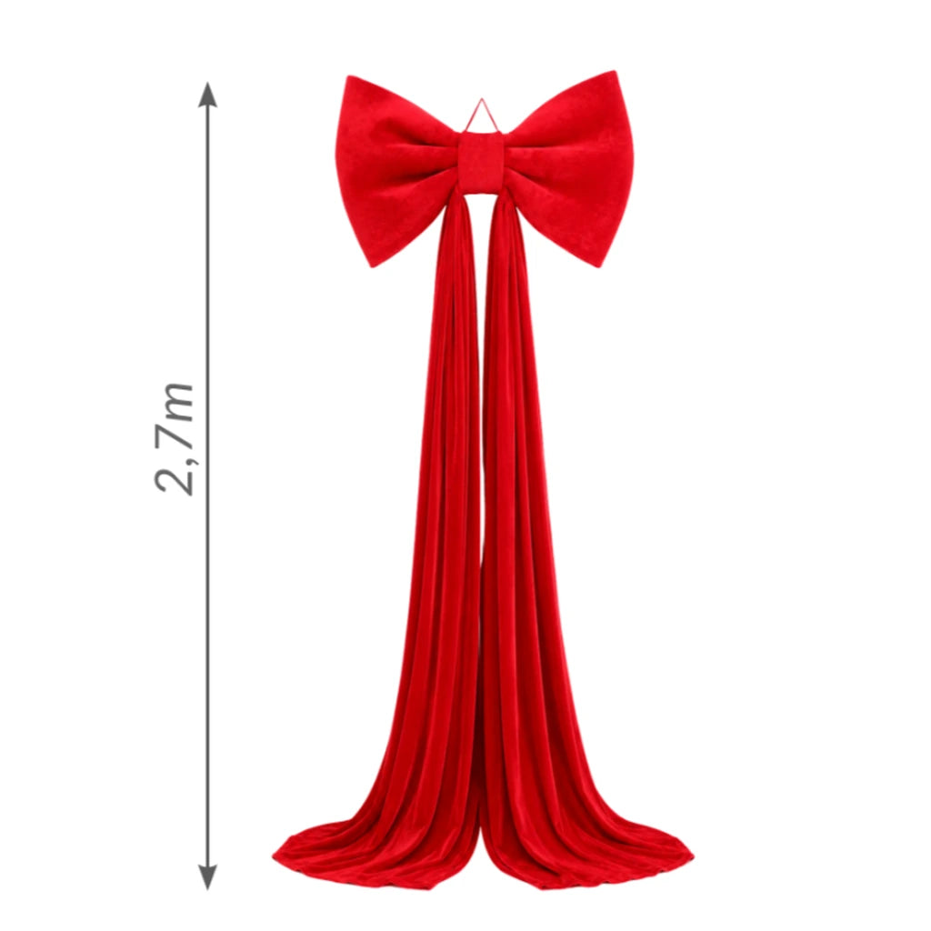 Funda Decorativă Roșie Mare XXL,  100×270 cm - MAXY