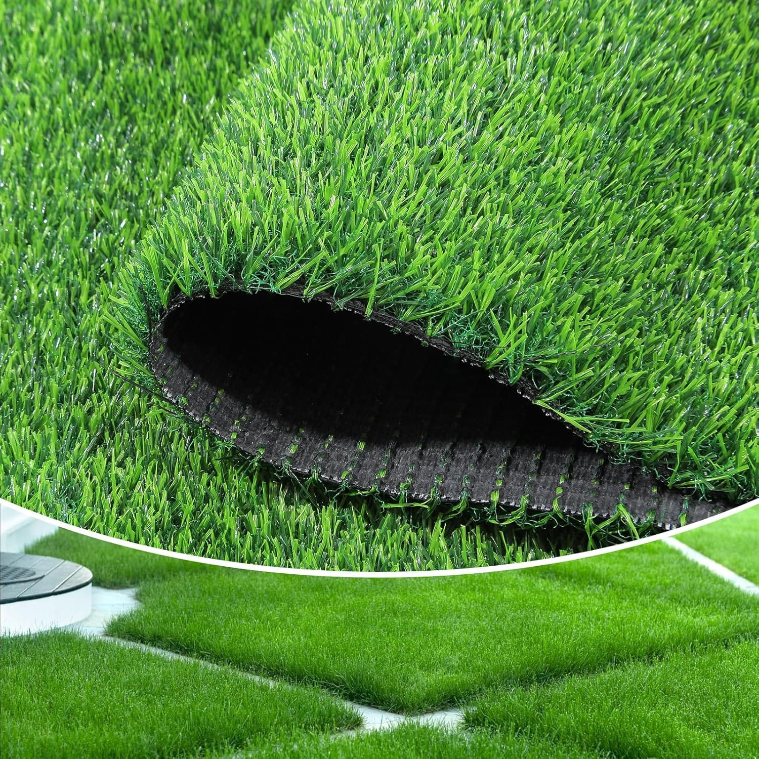 Gazon Artificial 1x5m, Grosime 30mm - MAXY