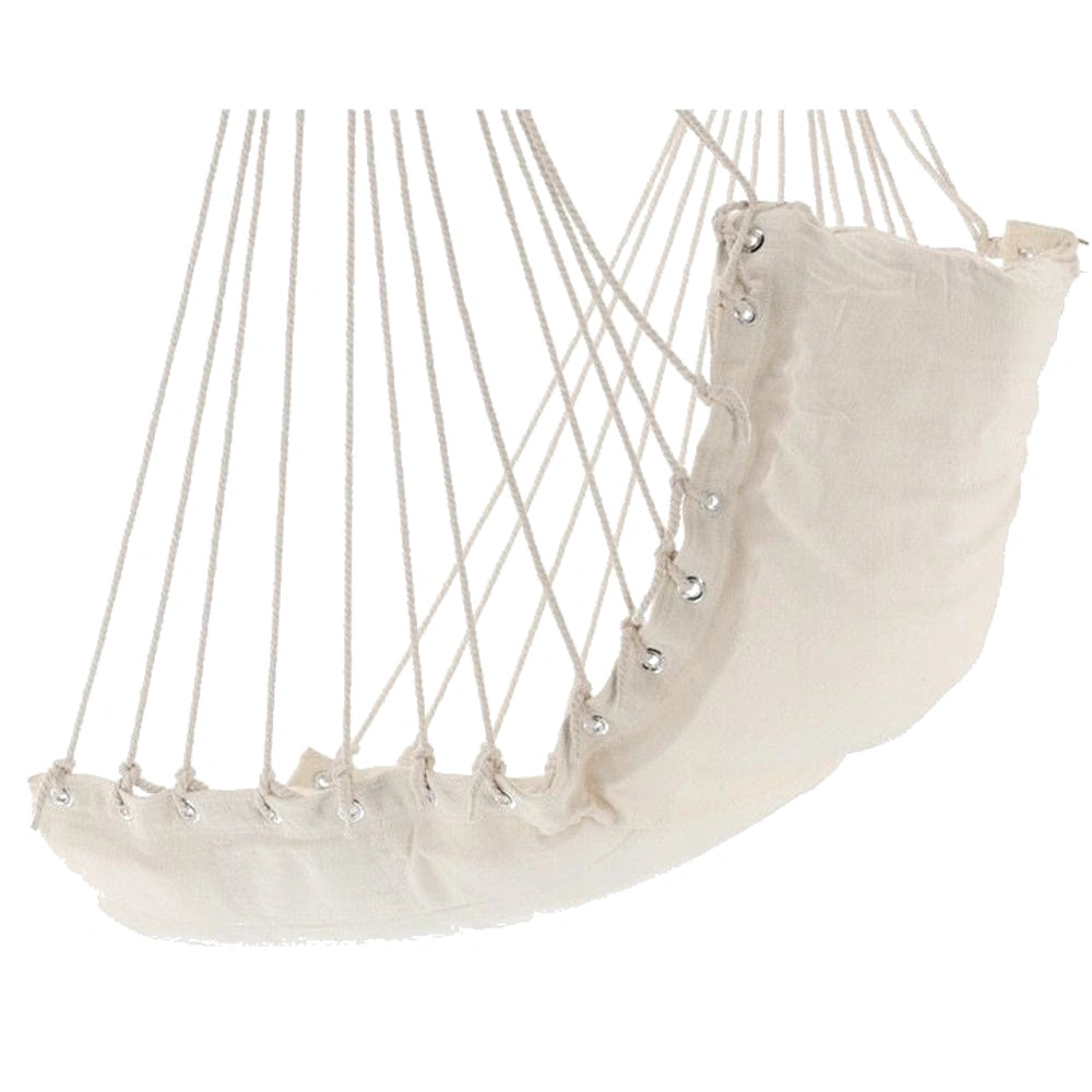 Hamac Tip Scaun Bej 130×120 cm, Suport 150 kg - MAXY