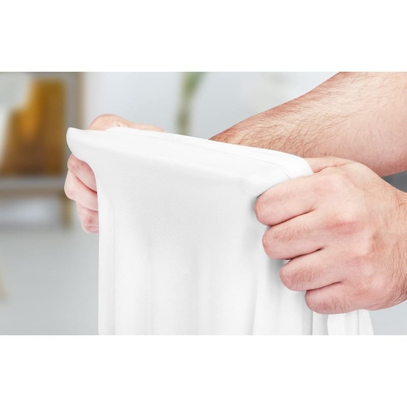 Husă pentru Masă Dreptunghiulară 240 cm Albă - MAXY
