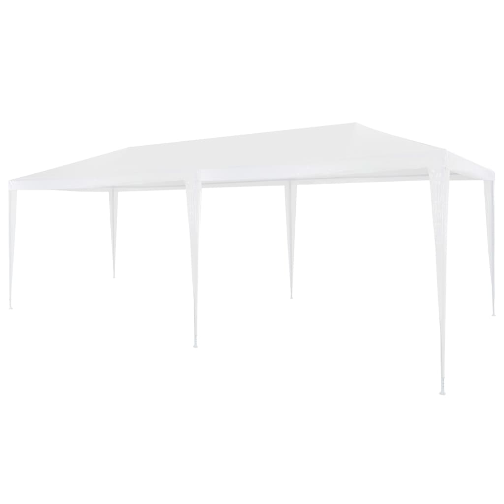 Copertină Pavilion Grădină 3x6 m Impermeabilă Albă - MAXY