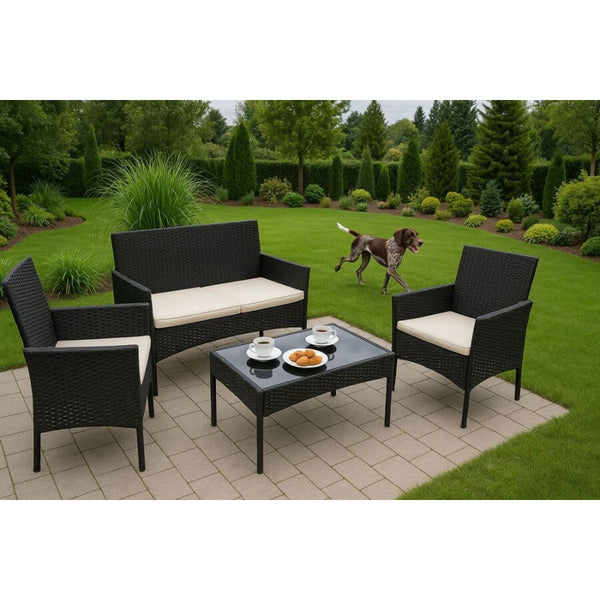 Set Mobilier Terasa Elegant model Ratan