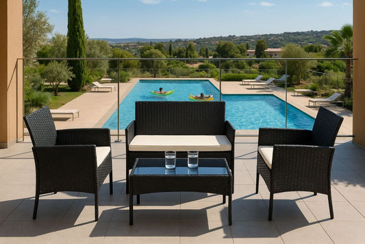 Set Mobilier Terasa Elegant model Ratan - MAXY