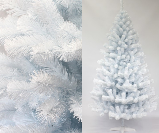 Brad Artificial de Crăciun, Alb - 200cm - MAXY