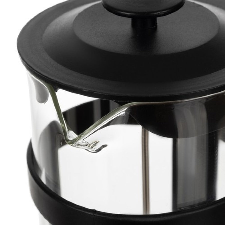 Aparat De Cafea/Ceai, Infuzor Cu Piston, Capacitate 1 Litru, Sticlă, Filtru Din Oțel Inoxidabil