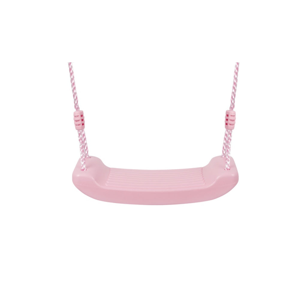 Leagăn Hintă pentru Copii din Plastic Roz, cu Frânghii Reglabile Incluse - MAXY