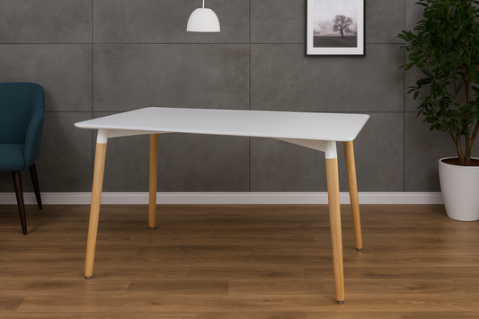 Masa Dreptunghiulara Alba 120 x 80 x 74 cm - MAXY