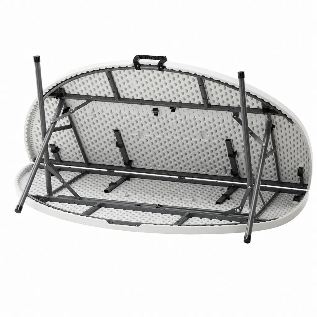 Masă Pliabilă pentru Evenimente și Catering, Albă, 180 x 74 cm - MAXY
