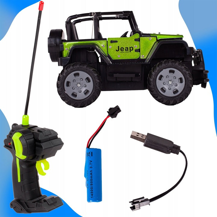 Masina Off-Road Jeep RC Cu Telecomanda 20 x 13.5 x 11.5 cm - MAXY