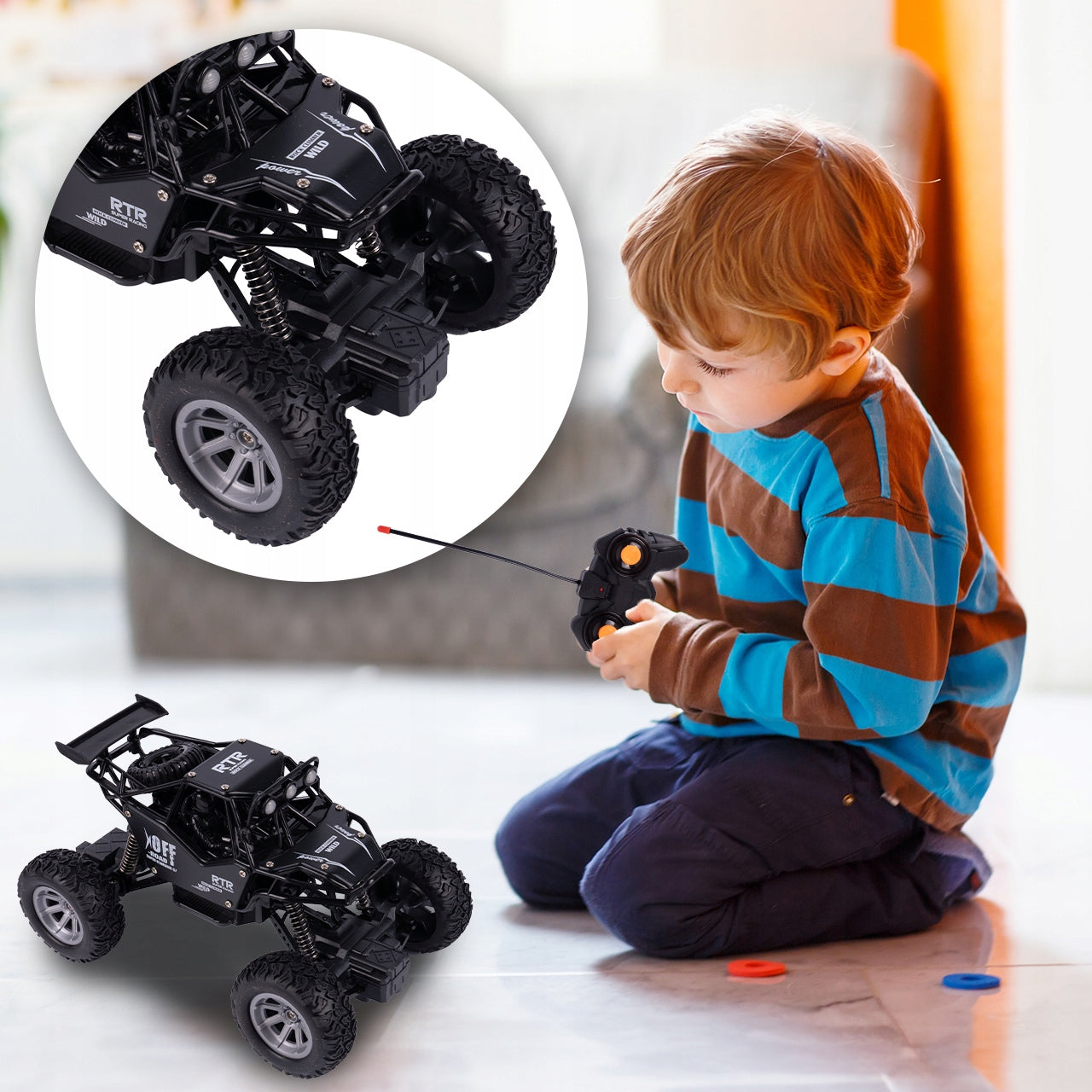Masina RC Off-Road Adventure Pioneer Cu Telecomanda - MAXY