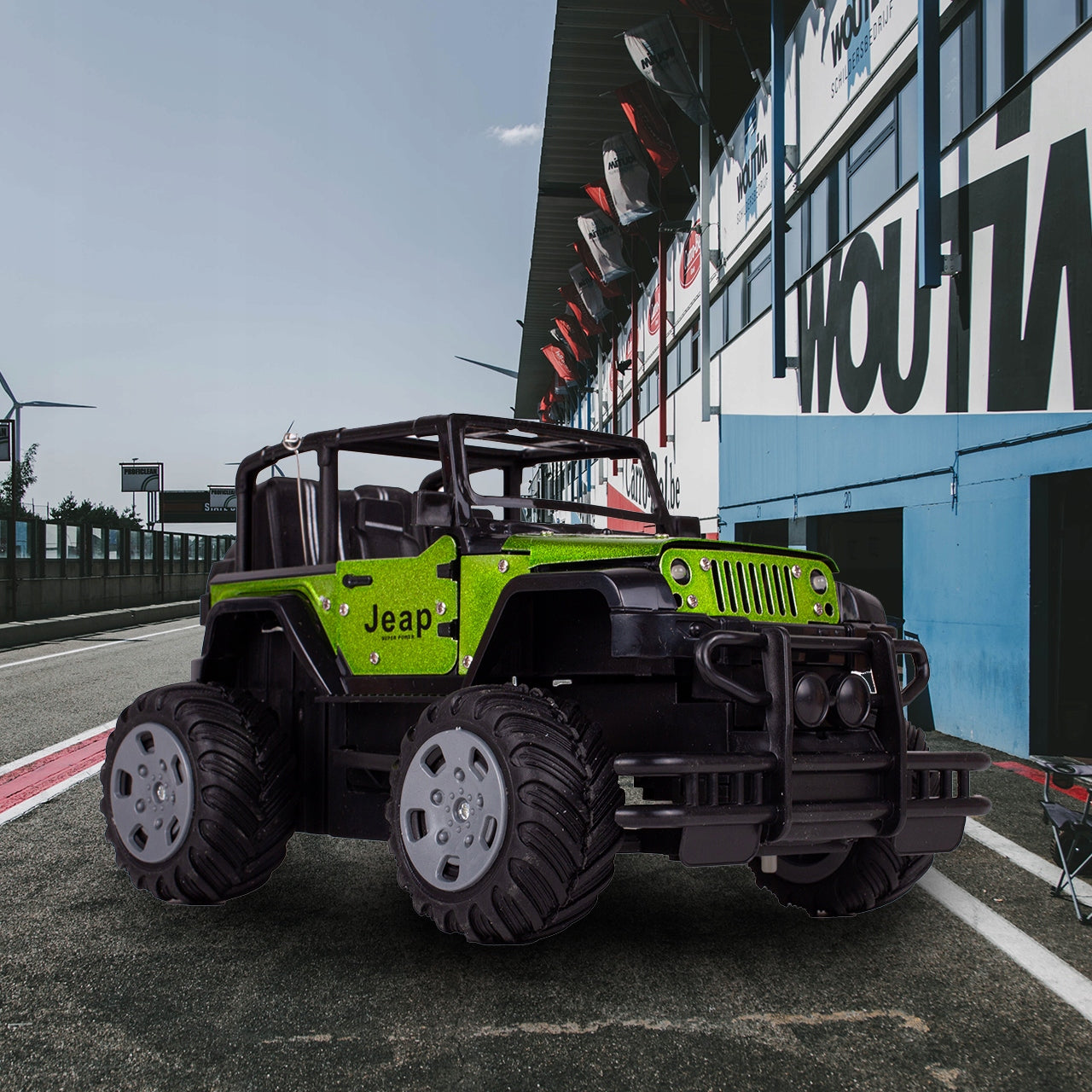 Masina Off-Road Jeep RC Cu Telecomanda 20 x 13.5 x 11.5 cm - MAXY