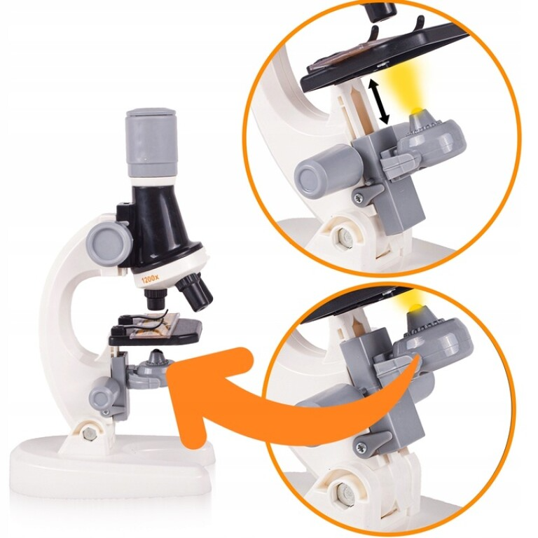 Microscop Educațional pentru Copii 100x / 400x / 1200x - MAXY