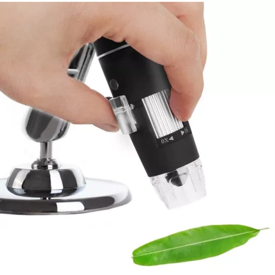 Microscop Digital USB 1600X Cu Camera, 8 LED-uri Reglabile - MAXY