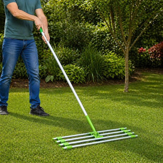 Nivelator Gazon Manual Profesional, Dimensiune 164 cm - MAXY
