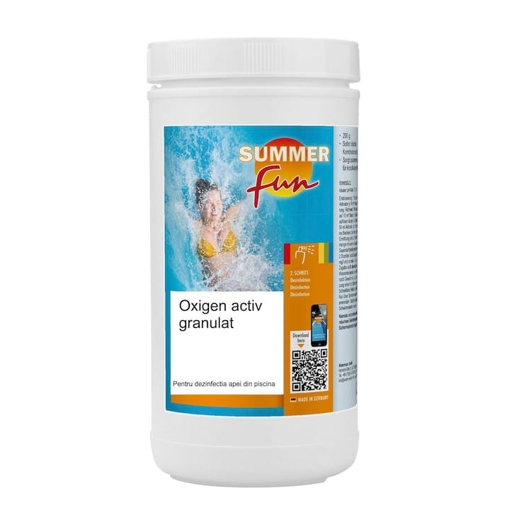 Oxigen Activ Granulat pentru Piscină 1 Kg - MAXY