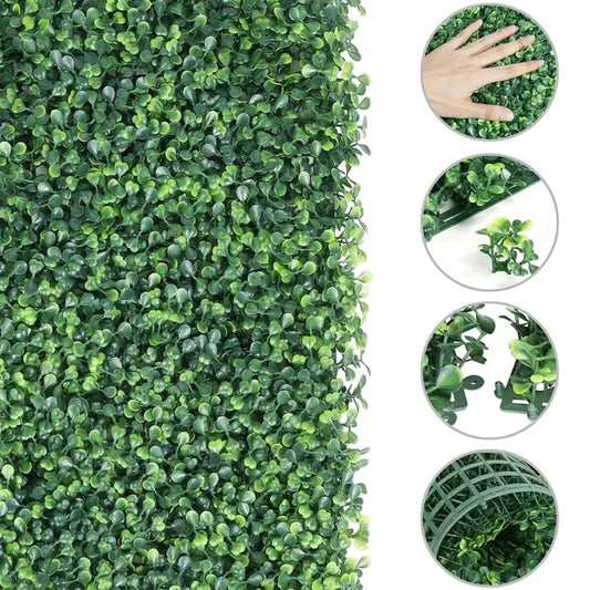 Panou Artificial cu Frunze BUXUS 50x50 cm - MAXY