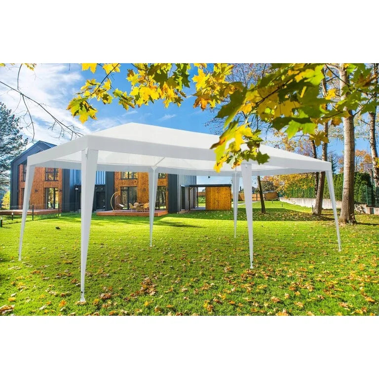 Pavilion de Grădină 3 x 6 m Alb