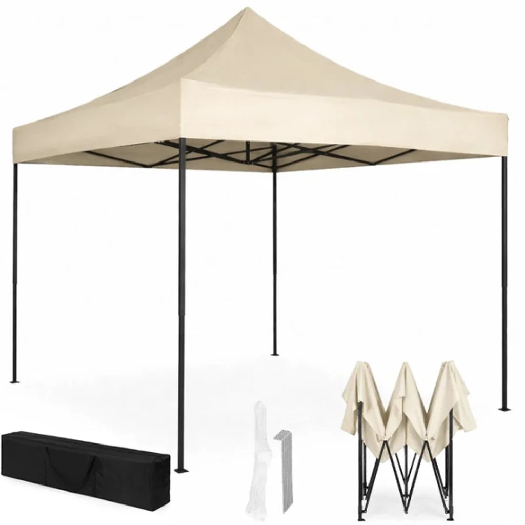 Pavilion de Grădină Pliabil 3x3 m Bej MultiGarden - MAXY
