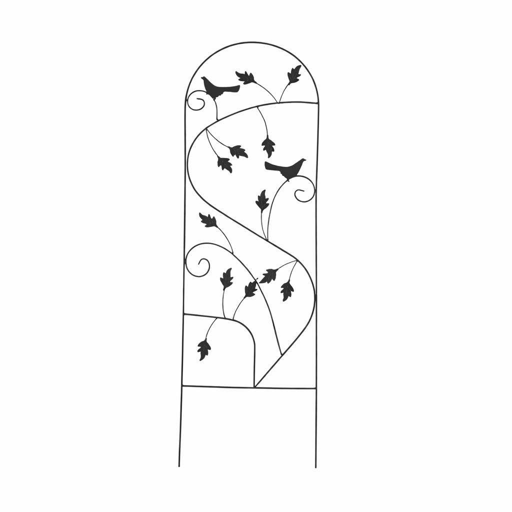 Pergolă de Grădină Metalică pentru Plante Cățărătoare 38.5x118 cm - MAXY