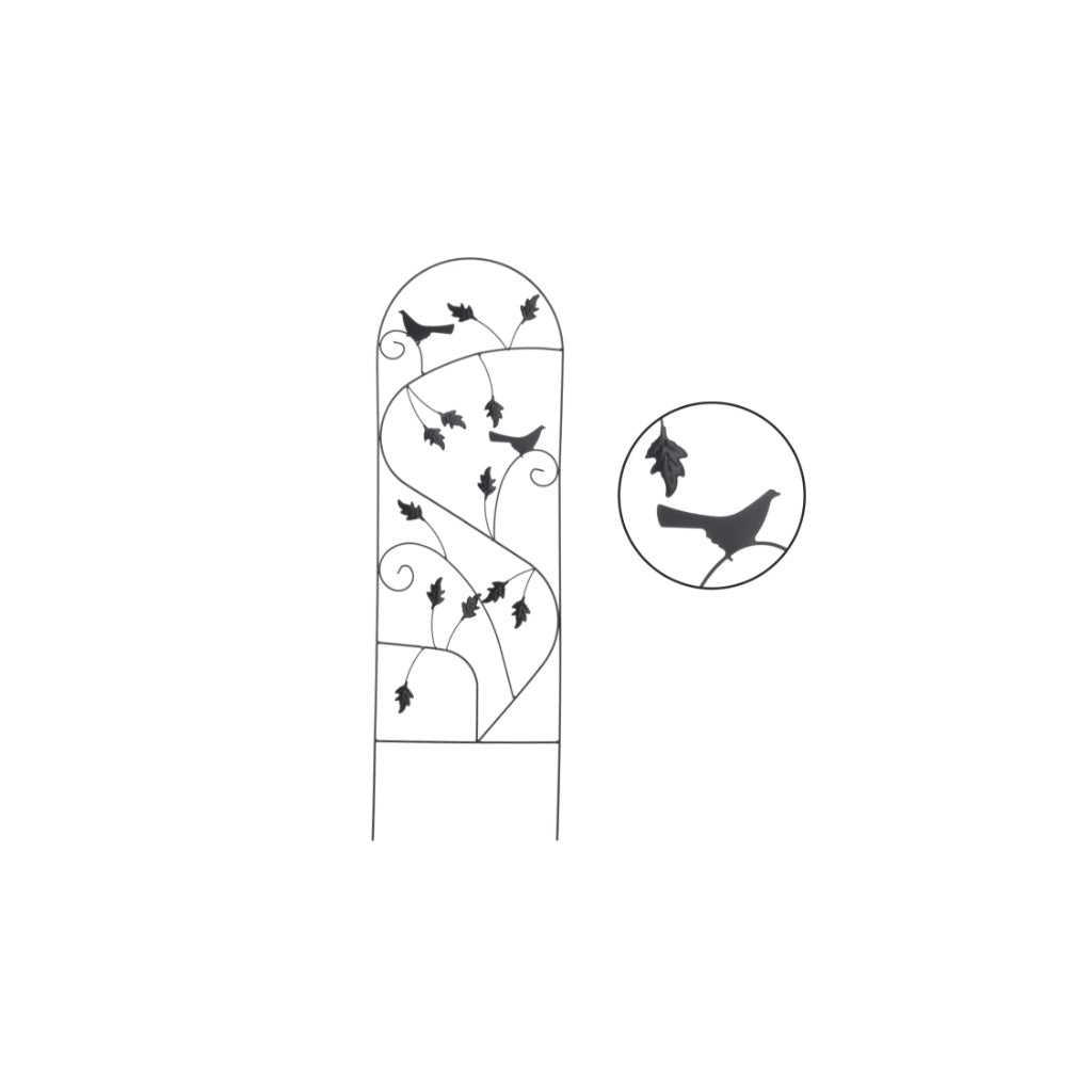 Pergolă de Grădină Metalică pentru Plante Cățărătoare 38.5x118 cm - MAXY