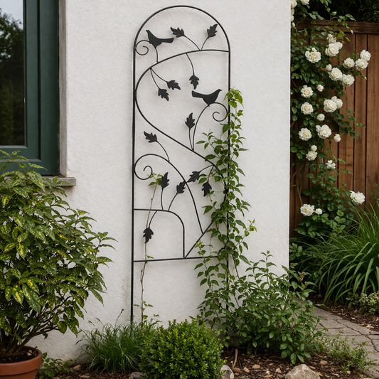 Pergolă de Grădină Metalică pentru Plante Cățărătoare 38.5x118 cm - MAXY