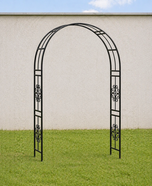 pergola de gradina decorativa