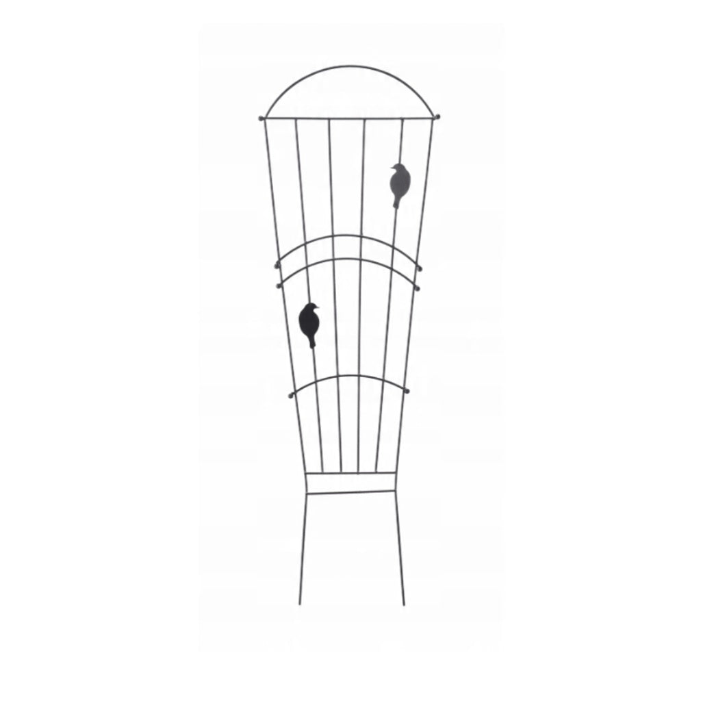 Pergola de Grădină Metalică Neagră 40x117 cm - MAXY