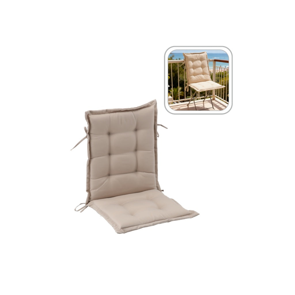 Perna Pentru Scaun Cu Spatar 48x100x5 cm Bej - MAXY
