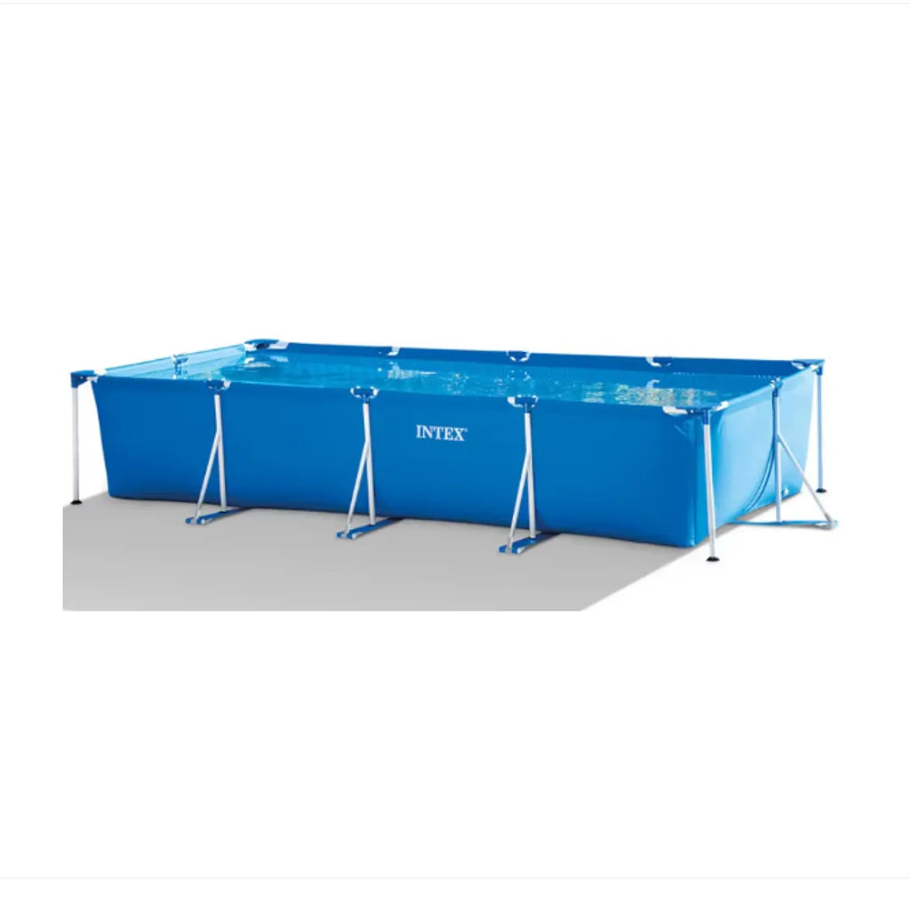 Piscina Dreptunghiulara Intex 450x220x84 cm cu Cadru Metalic - MAXY