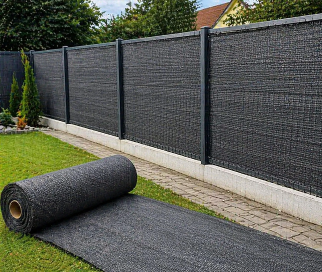 plasa de umbrire antracit