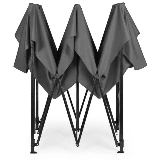 Pavilion de Grădină Pliabil 3x3 m Gri MultiGarden - MAXY