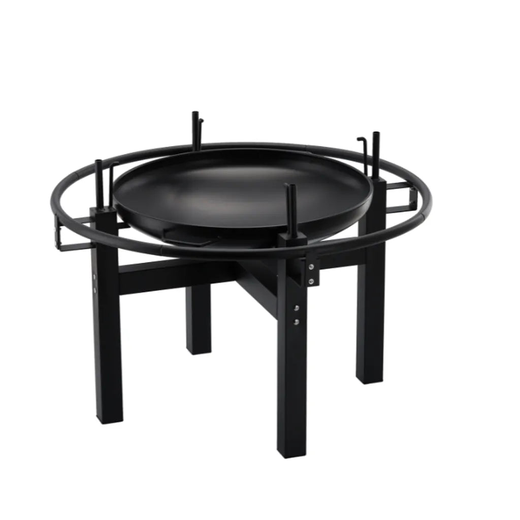 Grătar de Grădină Multifuncțional cu Rotisor Rotativ, 90x86x99 cm - MAXY
