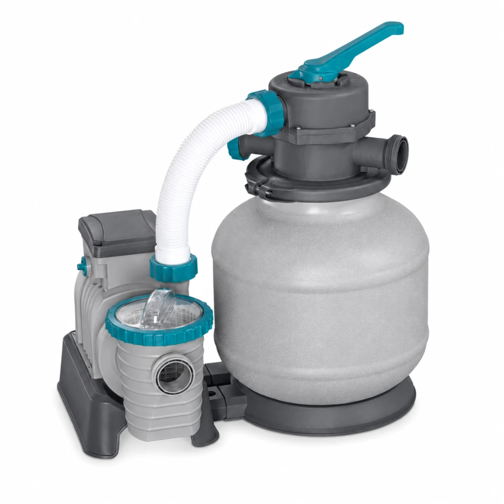 Kit Filtrare Piscină cu Nisip Bestway, Fara nisip 8327 L/h