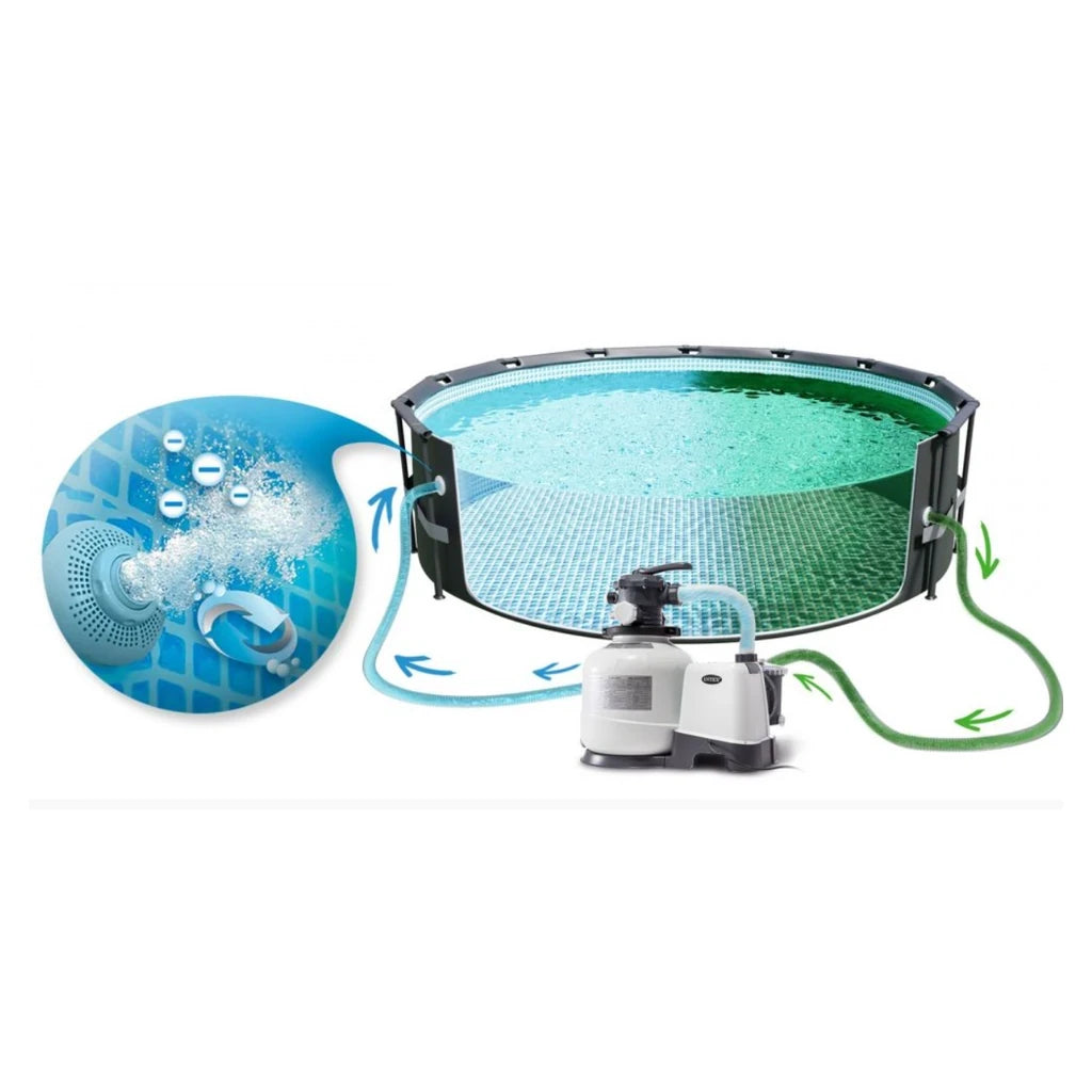 Pompa cu Nisip pentru Piscină Intex 10500 L/h - MAXY